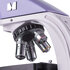 MAGUS Bio 230B biologische microscoop: oneindig gecorrigeerde optiek; Draaiend neusstuk voor 5 objectieven