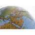 Atmosphere reliëf wereldbol Zilver 30cm