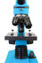 Levenhuk Rainbow 2L PLUS Azure Microscoop: het draaibare neusstuk met drie objectieflenzen: 4x, 10x, 40xs (veer)