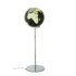 Staande moderne design wereldbol Sojus Light Zwart