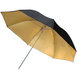 Flitsparaplu BR-BG83 goud-zwart 83 cm
