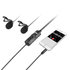 Boya Duo Lavalier Microfoon BY-M1DM voor Smartphone, DSLR, Camcorders en PC