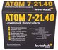 Levenhuk Atom 7-21x40 verrekijkers: Levenhuk Atom verrekijkers hebben een levenslange garantie