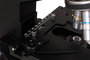 Levenhuk D870T digitale Trinoculaire Microscoop: vier lenzen op het draaiende neusstuk. Kohler-verlichtingsmethode
